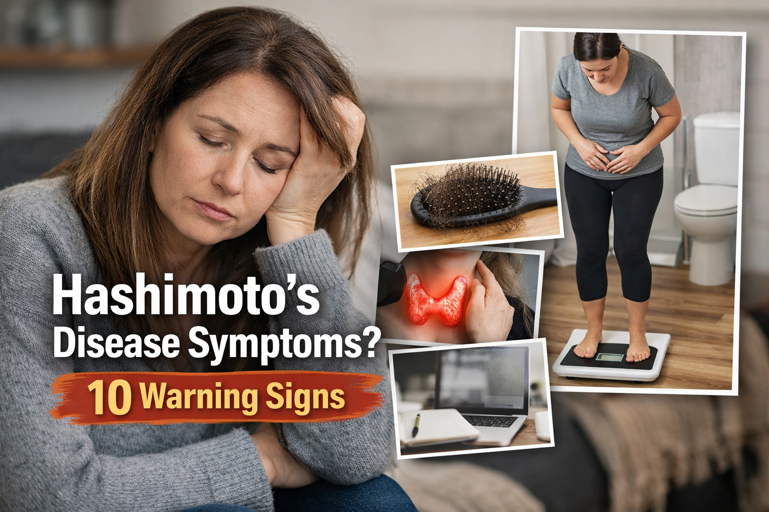 Hashimoto’s Disease Symptoms: 10 Signs That May Point to an Underactive Thyroid